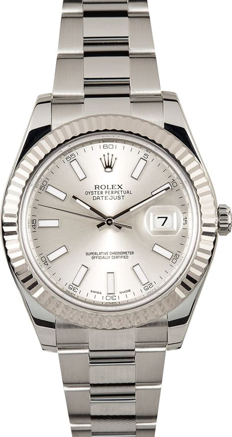 rolex datejust ii silver face|rolex datejust pricing.